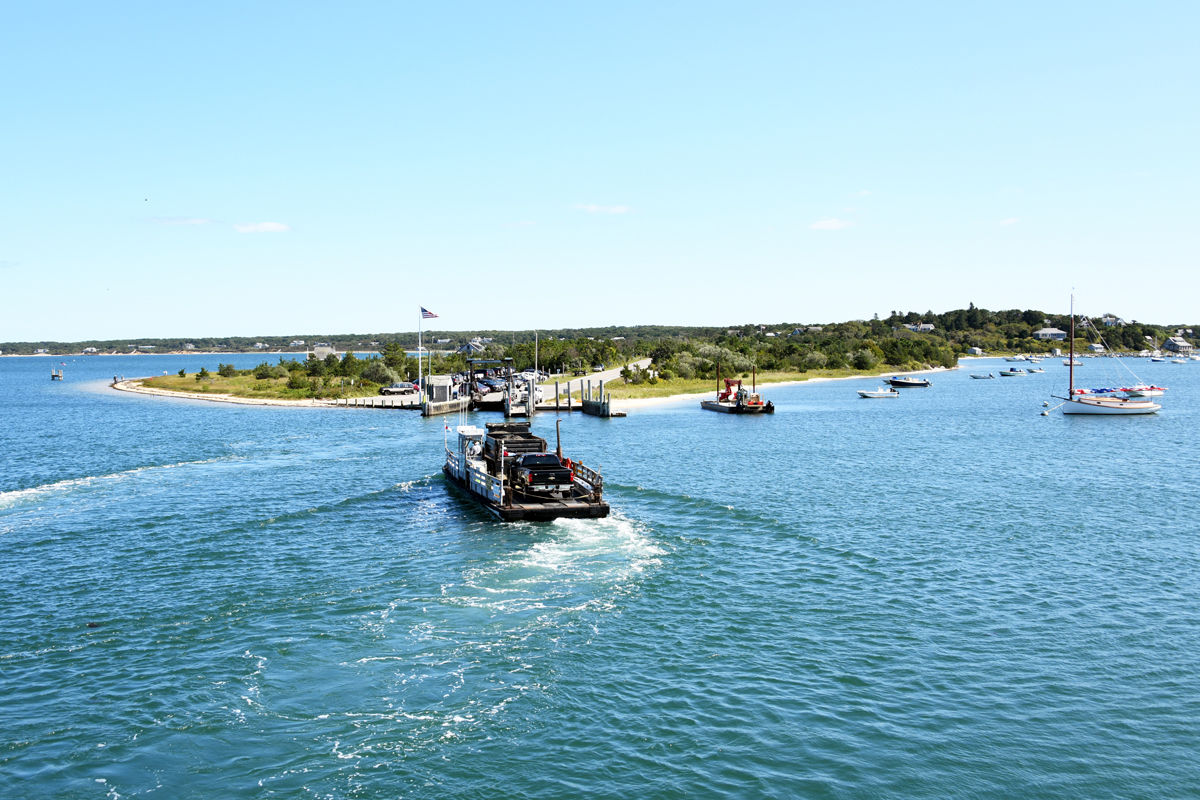 230 Small ferries travel the short distance from Edgartown to the island of Chappaquiddick within a few minutes..jpg